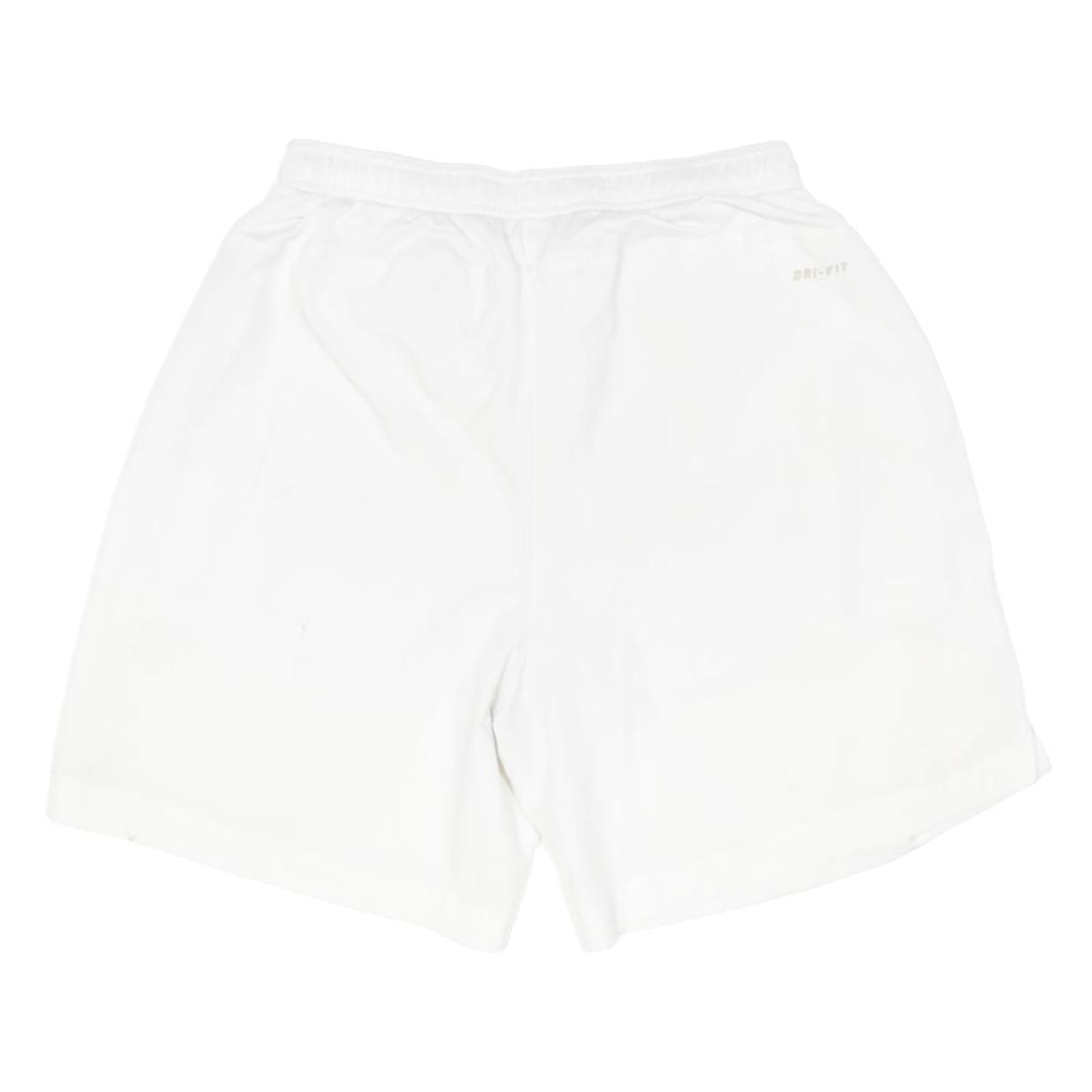 NIKE Mens White Sports Casual Shorts M W28 Lightweight Breathable Dri-Fit
