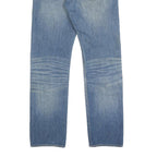 LEVI'S 501 Mens Jeans Blue Regular Straight Denim Medium W30 L32 Classic Button