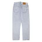 LEVI'S 501 Womens Jeans Blue Regular Straight Denim Light W26 L25 Classic Fit