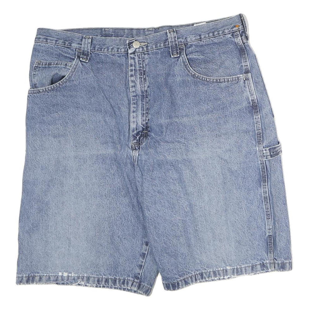 WRANGLER Mens Denim Blue Casual Shorts XL W38 Cotton Relaxed Fit