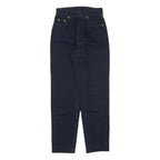 LEVI'S Womens Jeans Blue Regular Straight Denim W26 L30 Classic Cotton Blend Zip