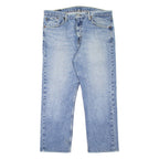 LEVI'S 513 Jeans Mens Blue Slim Straight Stone Wash W34 L24