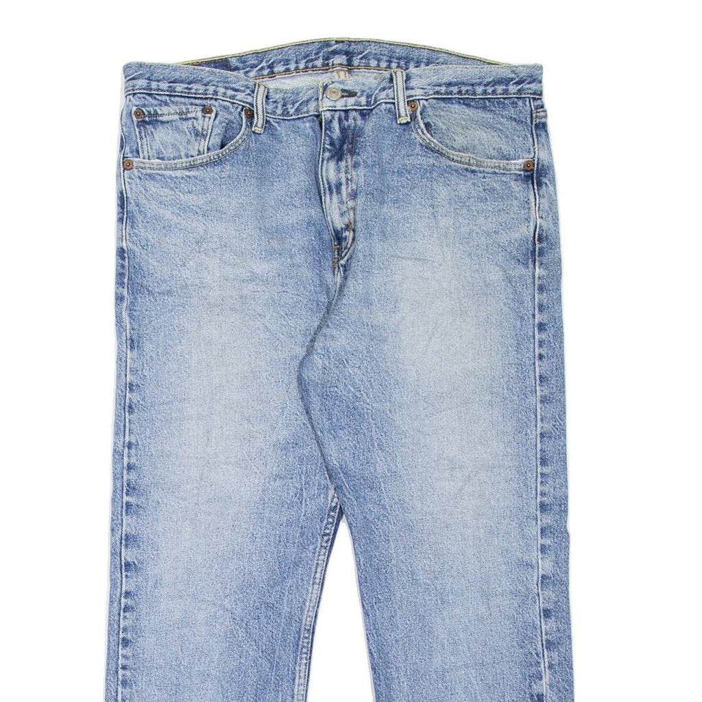 LEVI'S 513 Jeans Mens Blue Slim Straight Stone Wash W34 L24