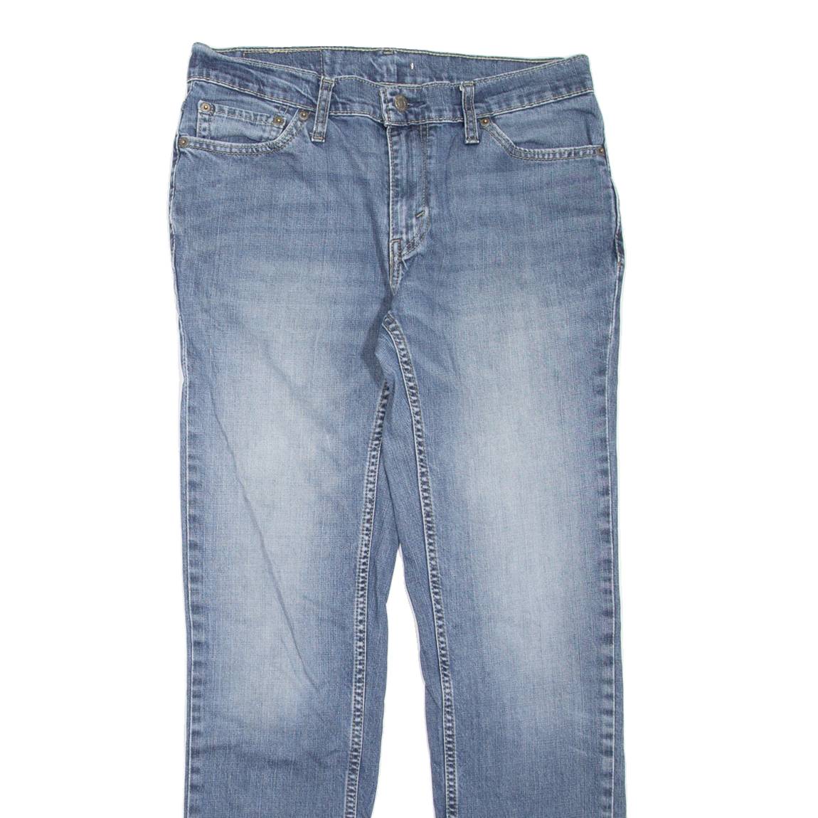 LEVI'S 511 Jeans Mens Blue Slim Straight Stone Wash W30 L32