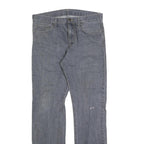 CARHARTT Mens Jeans Blue Regular Straight Denim Light W32 L34 Durable Work Wear