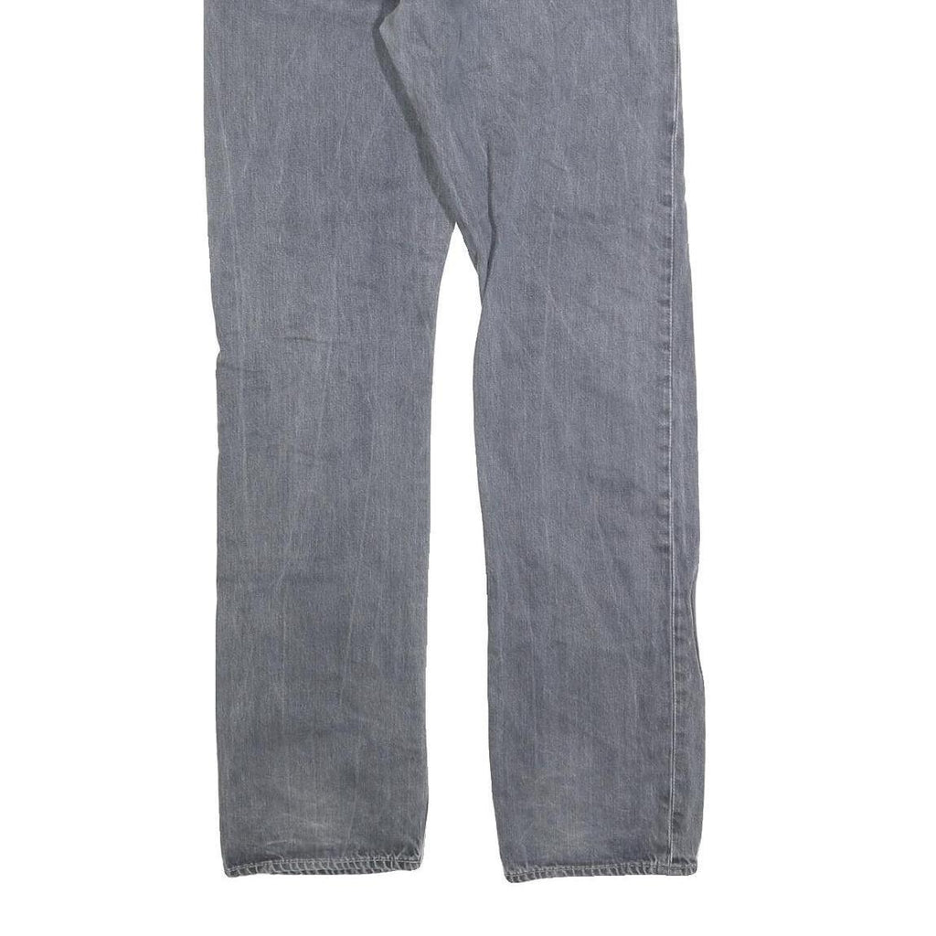 CARHARTT Mens Jeans Blue Regular Straight Denim Light W32 L34 Durable Work Wear