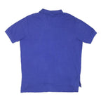 POLO RALPH LAUREN Mens Blue Polo Shirt XL Cotton Blend Short Sleeve Basic