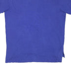 POLO RALPH LAUREN Mens Blue Polo Shirt XL Cotton Blend Short Sleeve Basic