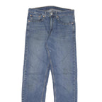 LEVI'S 505 Mens Slim Blue Denim Medium W30 L32 Zip Classic Fit Jeans