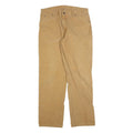 DICKIES Mens Regular Fit Beige Jeans Cotton Blend Zip W36 L34 Workwear Classic