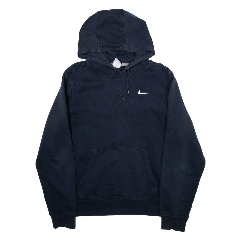 NIKE Womens Blue Hoodie S