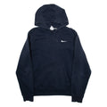 NIKE Womens Blue Hoodie S