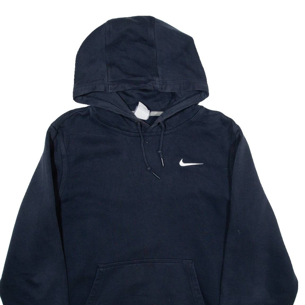NIKE Womens Blue Hoodie S