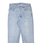 CARHARTT Mens Jeans Blue Regular Straight Denim Light W30 L27 Zip Cotton Blend