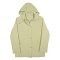 KINGFIELD Womens Beige Zip Jacket S Polyester Blend Hooded Casual Outdoor