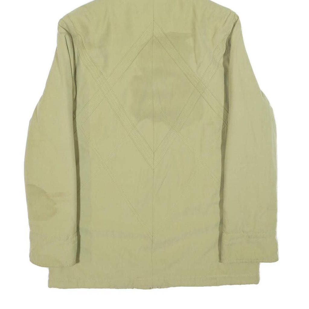 KINGFIELD Womens Beige Zip Jacket S Polyester Blend Hooded Casual Outdoor