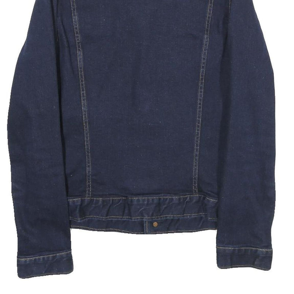 G-STAR Mens Blue Denim Jacket M Cotton Button Plain Classic Fit Workwear