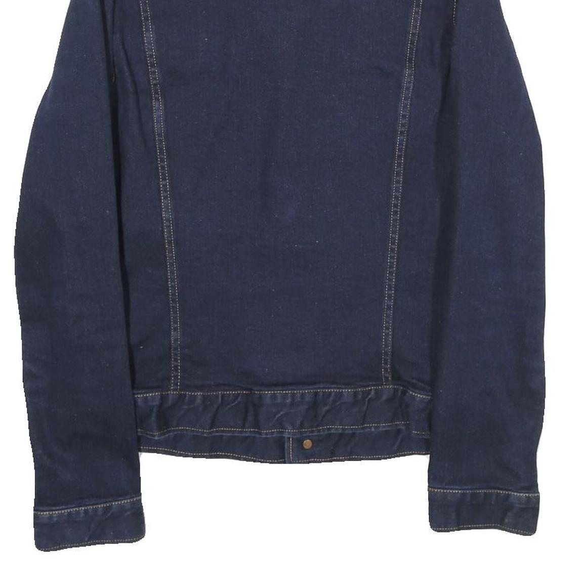 G-STAR Mens Blue Denim Jacket M Cotton Button Plain Classic Fit Workwear