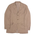 GRANICHER Mens Blazer Jacket Beige Wool S