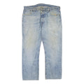 LEVI'S 501 Mens Jeans Blue Regular Straight Denim Light W36 L27 Classic Button