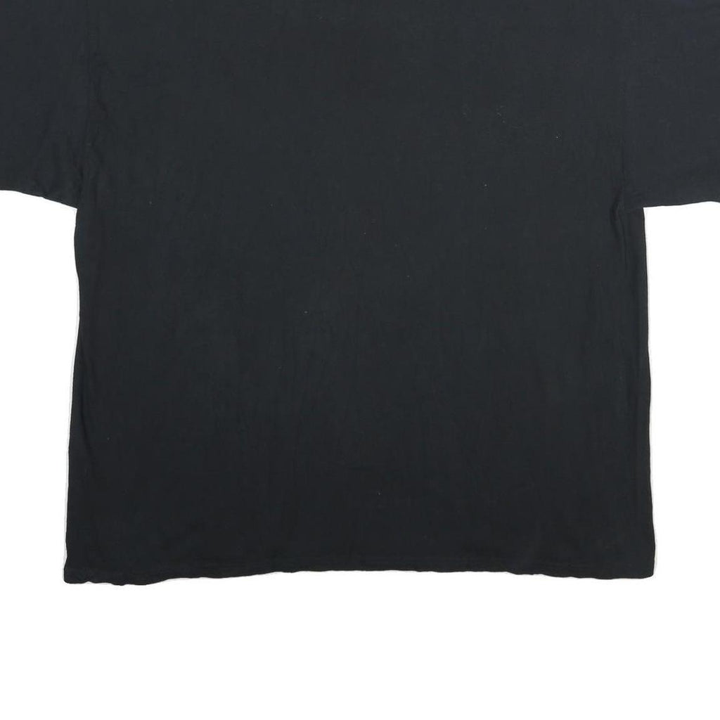 MAJESTIC Mens Black Giants Graphic T-Shirt 2XL Short Sleeve Crew Neck