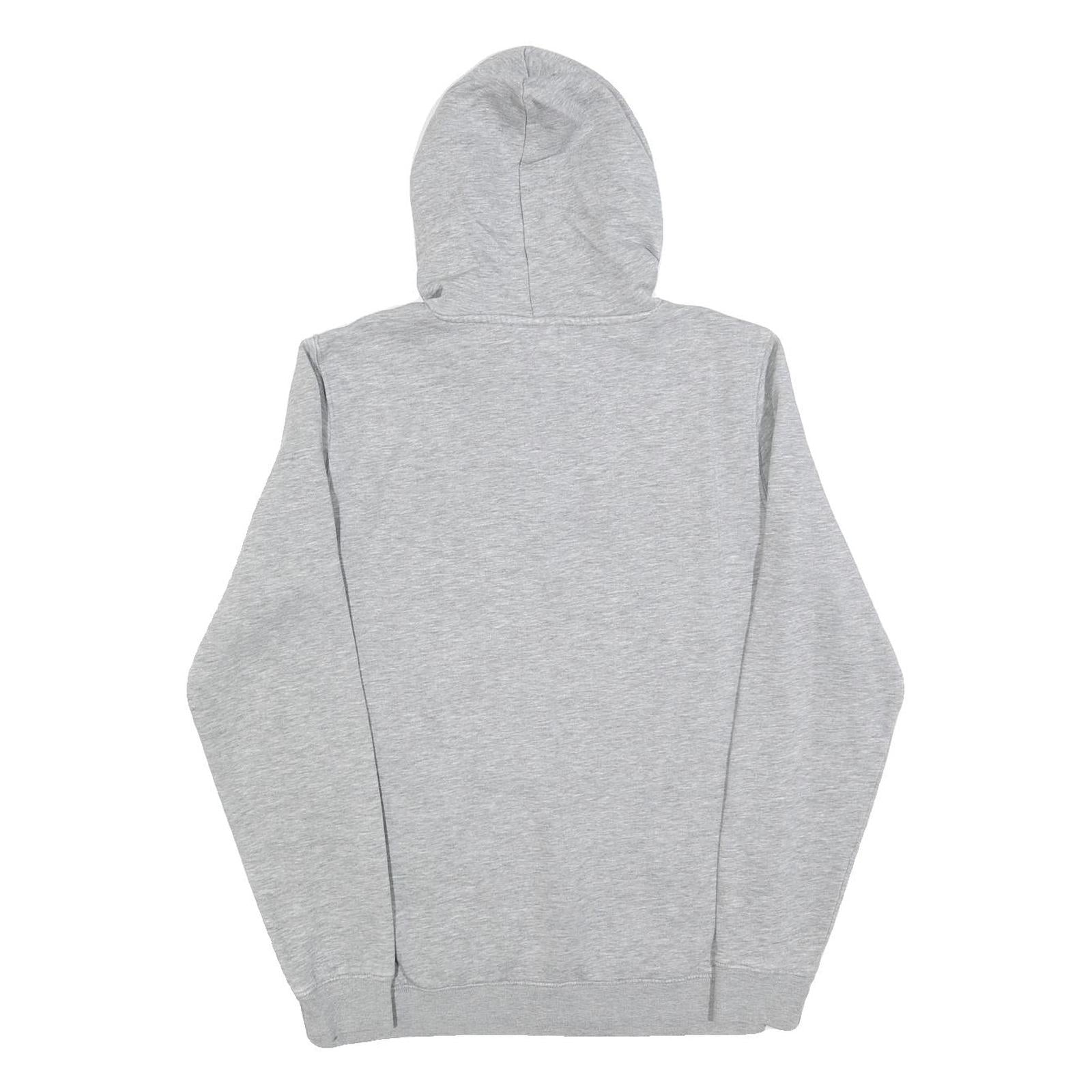 CHAMPION Mens Grey & Purple Pullover Hoodie S Cotton Blend Casual