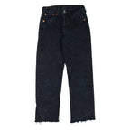 LEVI'S 501 Jeans Womens Black Regular Straight 90s W23 L24