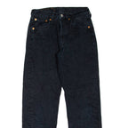 LEVI'S 501 Jeans Womens Black Regular Straight 90s W23 L24