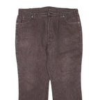 DICKIES Womens Regular Fit Straight Leg Denim Dark W40 L30 Zip Cotton Blend