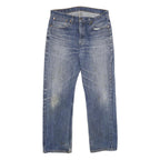LEVI'S 751 Mens Jeans Blue Relaxed Straight Denim Medium W34 L30 Classic Zip