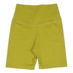 NIKE Womens Shorts Olive Green Cycling M W26 Polyester Comfort Fit