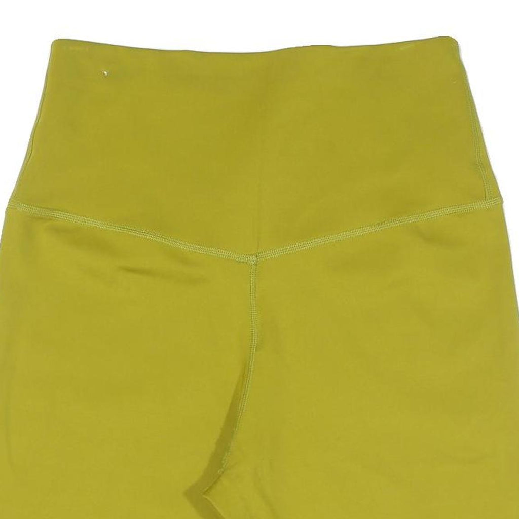 NIKE Womens Shorts Olive Green Cycling M W26 Polyester Comfort Fit