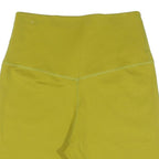 NIKE Womens Shorts Olive Green Cycling M W26 Polyester Comfort Fit