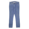 LEVI'S Mens Blue Slim Skinny Denim Medium Cotton W34 L34 Classic Zip Jeans