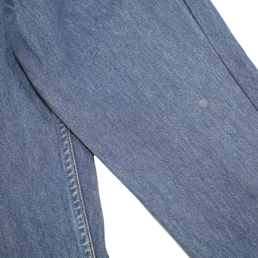 LEVI'S Mens Blue Slim Skinny Denim Medium Cotton W34 L34 Classic Zip Jeans