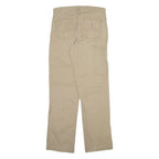 CARHARTT Carpenter Mens Trousers Beige Relaxed Straight W30 L32