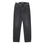 LEVI'S Big E Womens Jeans Black Regular Straight Denim Medium W25 L31 Classic