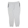 CHAMPION Mens Joggers Light Grey Cotton Blend Slim Tapered XL W36 L30 Casual