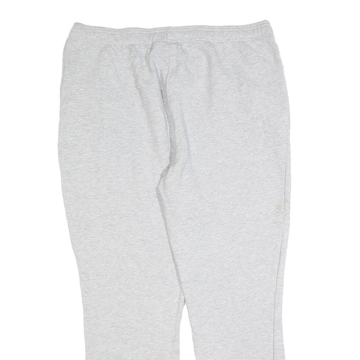 CHAMPION Mens Joggers Light Grey Cotton Blend Slim Tapered XL W36 L30 Casual