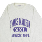 CRABLE SPORTSWEAR James Madison Athletic Dept. Mens Sweatshirt Grey 90s USA L