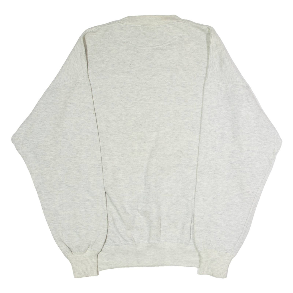CRABLE SPORTSWEAR James Madison Athletic Dept. Mens Sweatshirt Grey 90s USA L