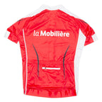 Cycling Womens Jersey Red 1/2 Zip M