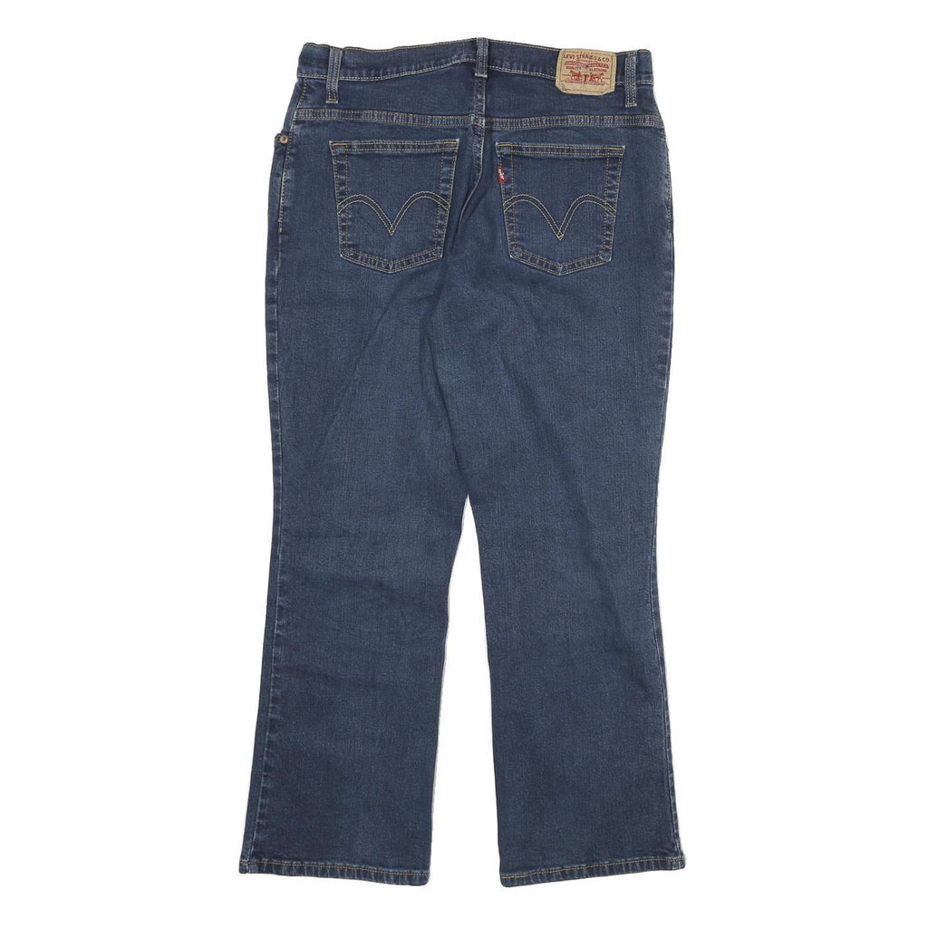 LEVI'S 550 Straight Womens Jeans Blue Regular Straight Denim Medium W30 L27