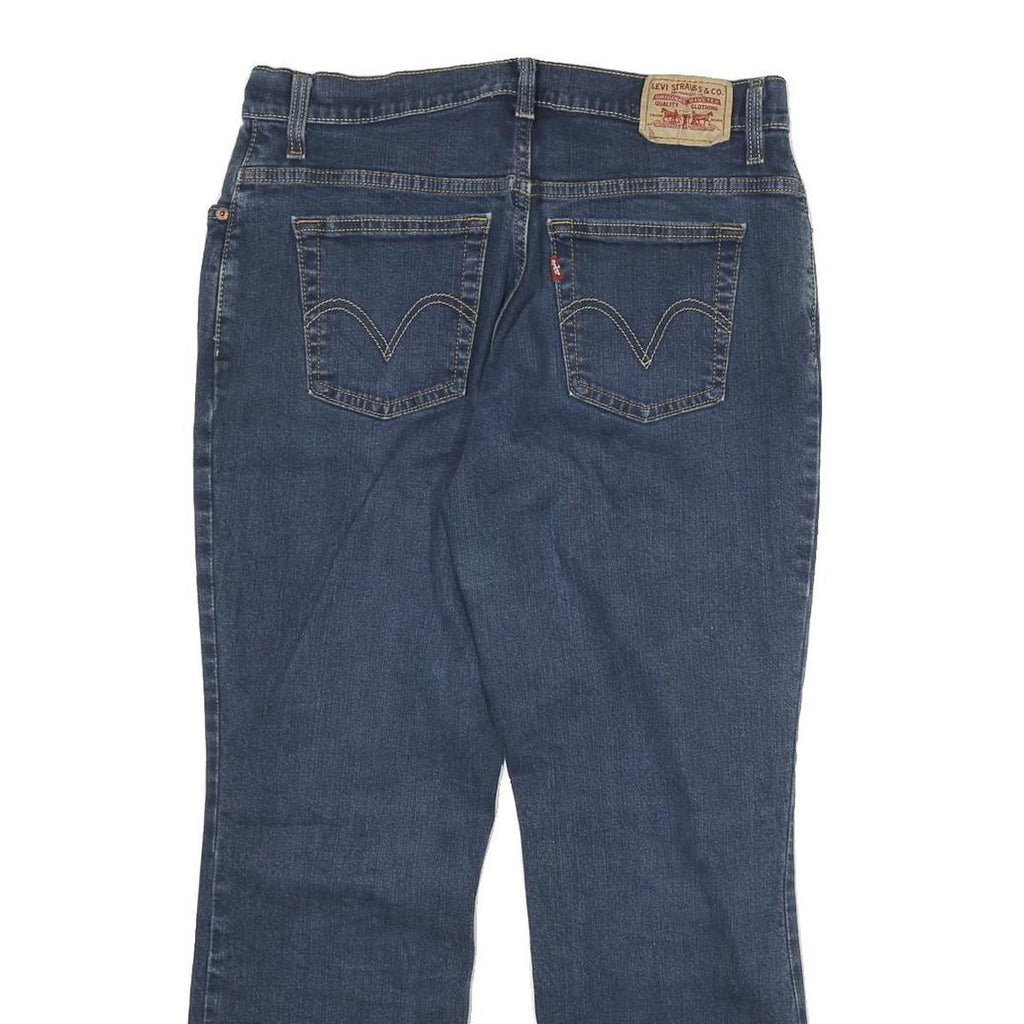 LEVI'S 550 Straight Womens Jeans Blue Regular Straight Denim Medium W30 L27