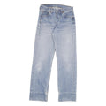 LEVI'S 501 Mens Jeans Blue Regular Straight Denim Light W26 L30 Classic Button