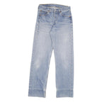LEVI'S 501 Mens Jeans Blue Regular Straight Denim Light W26 L30 Classic Button