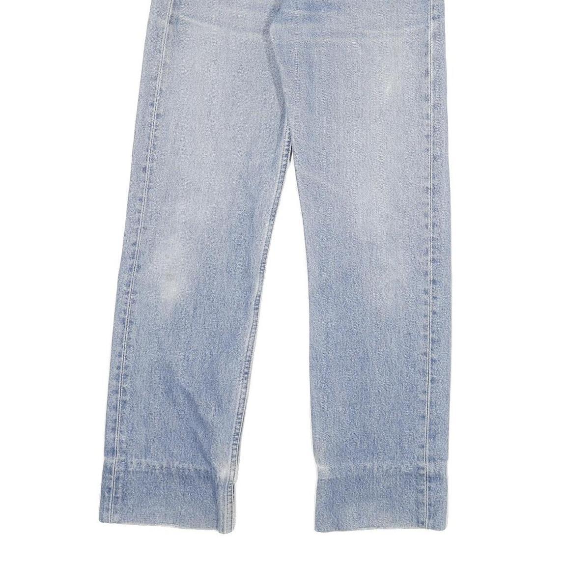 LEVI'S 501 Mens Jeans Blue Regular Straight Denim Light W26 L30 Classic Button