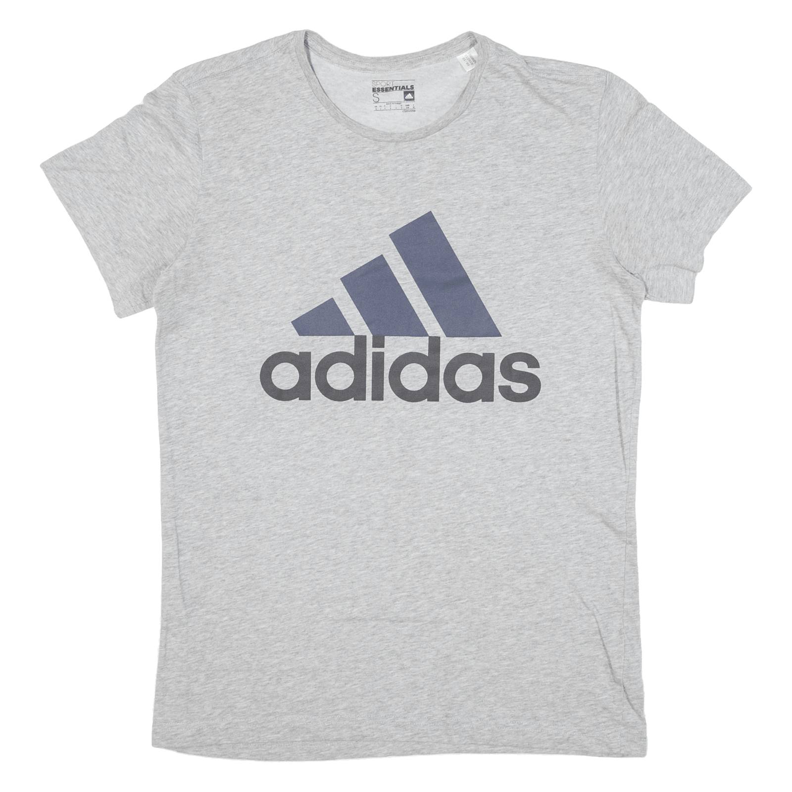 ADIDAS Mens T-Shirt Grey S
