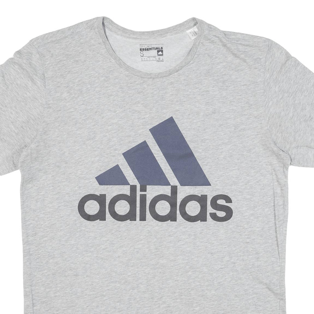ADIDAS Mens T-Shirt Grey S
