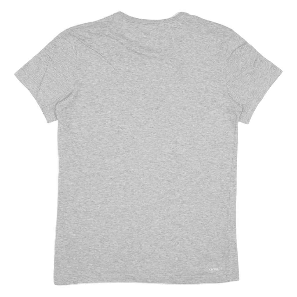 ADIDAS Mens T-Shirt Grey S